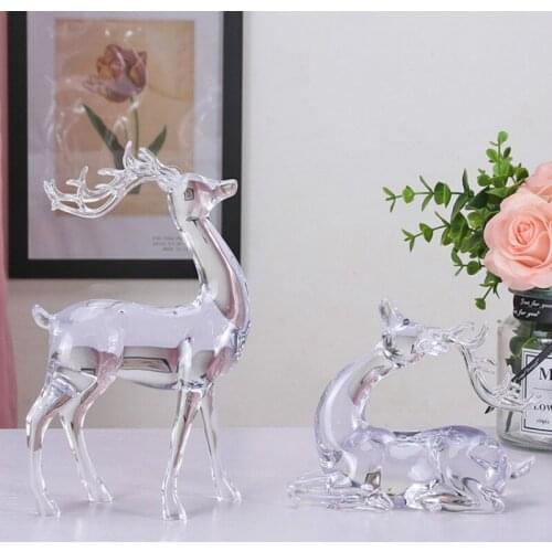 Fashion European Living Room Furnishings Creative Home Furnishings TV Cabinets Wine Cabinets Deer Wedding Gifts Decoration Craft