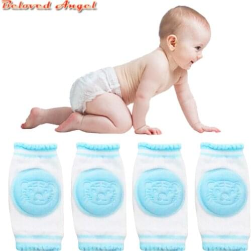 2019 Harnesses Leashes New Baby Knee Pad Kids Safety Crawling Elbow Cushion Infant Toddler Knee Support Protector Baby Kneecap