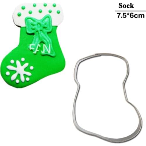 Christmas Snowman Cookie Tools Cutter Fondant Mould Biscuit Press Icing Set Stamp Mold Dessert Tools Kitchen Gadgets Wholesale
