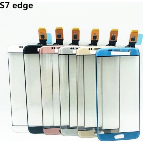 1PCS S7 Edge Glass Touch For Samsung G935 LCD Display Touch Screen Replacement Repair Front Glass Panel TP