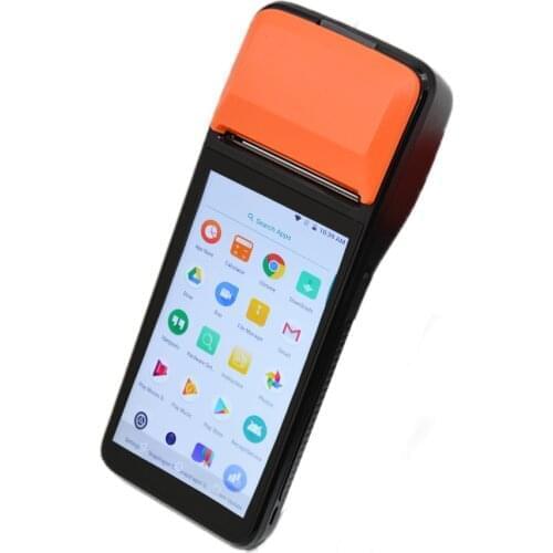 Chile SII Free APP Thermal Receipt Printing 4G Mobile Payment Android POS Terminal with Printer