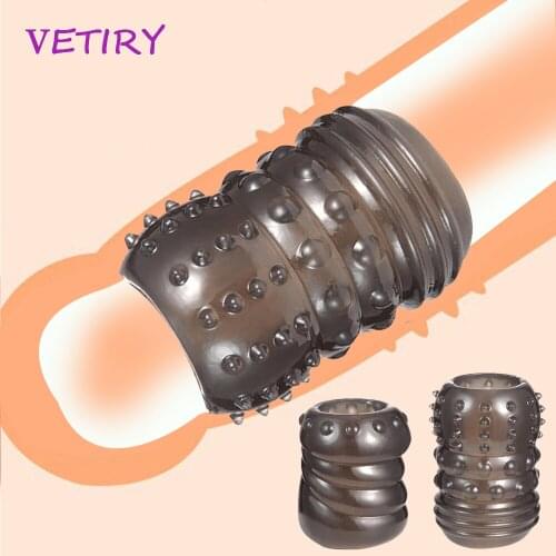 VETIRY Foreskin Corrector Male Penis Foreskin Resistance Rings Men Penis Ring Delay Ejaculation Adult Cock Rings Sex Toy for Men