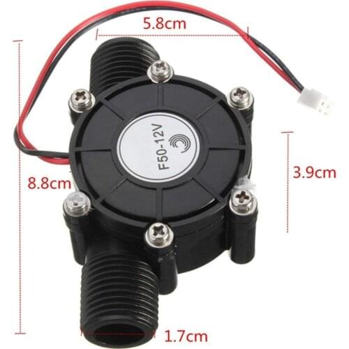 Water Turbine Generator 12V DC Micro-hydro Charging Durable Tool Wireless Power WWO66