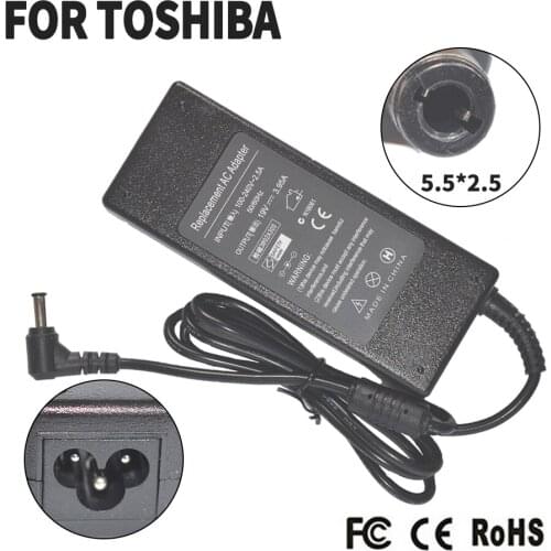 19V 3.95A 75W 5.5*2.5mm AC Adapter Battery Charger for Toshiba Satellite L100 L300 L350 L450 L450D L500 L500D L505 L550 L555