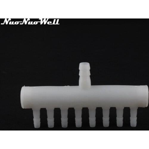 3pcs NuoNuoWell PE 8mm to 5mm Hose Splitter Hose Pipe Connector for Aquarium System Air Pump Environmental Hose Fittings