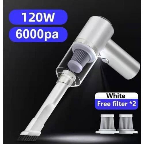 Cordless Handheld Home Auto RV Vacuum To Clean Pet Hair Couch Food Debris Paper Scraps Cigarette Ashes Vacuum Cleaner USB Charge