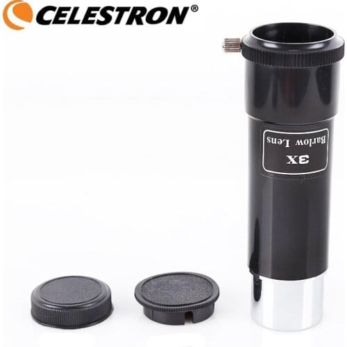 Celestron 3x Barlow Lens 1.25 inch eyepiece Optical Lenses Plastic Professional Astronomical Telescope Accessorie