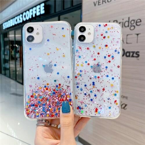 Luxury Bright Glitter Case for Xiaomi Mi 11 Lite Case for Xiaomi Mi 11i Case POCO X3 X2 F3 C3 M2 F2 PRO Cover