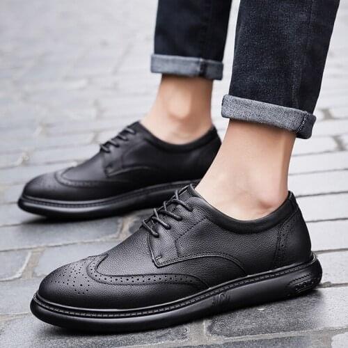 Black causal for mens 2020 sneakers Sneaker sports sport zapatos mens flat shoe genuine sale loafers de casual shoes para hot
