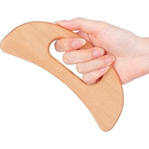 Wood Massage Tools Gua Sha Massage Wood Therapy Medical Grade Massage Scraping Tool Used on Whole Body Manual Muscle Pain Relief