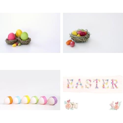 Easter Theme Photography Backdrop Vinyl Cloth Studio Photo Background Prop