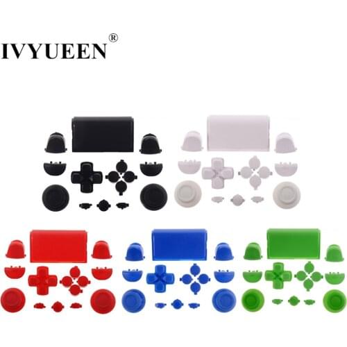IVYUEEN Full Buttons Mod Kit For Sony PlayStation Dualshock 4 PS4 Controller R2 L2 R1 L1 Trigger Buttons Game Accessories