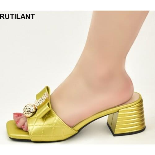 Latest Design Italian Shoes for Party In Women Wedding Shoes Bride Cristal High Quality African Wedding Shoes Luxery Shoes Women