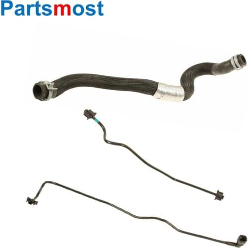 Radiator Hose From or To Expansion Tank for Land Rover LR2 3.2L Engine To Overflow Reservoir Pipe Kit LR000933 LR006165 LR019341