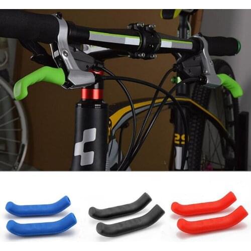 Bicycle Brake Handle Cover Silicone MTB Bike Bicycle Handlebar Protect Cover anti-slip Bicycle Protective Gear Bike accessories