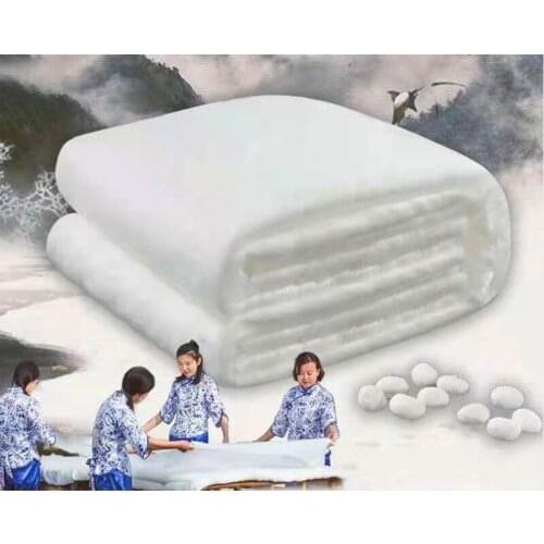 Winter mulberry silk quilt manual positioning 100% mulberry silk quilt quilt cover silk cotton blanket bed quality home textile