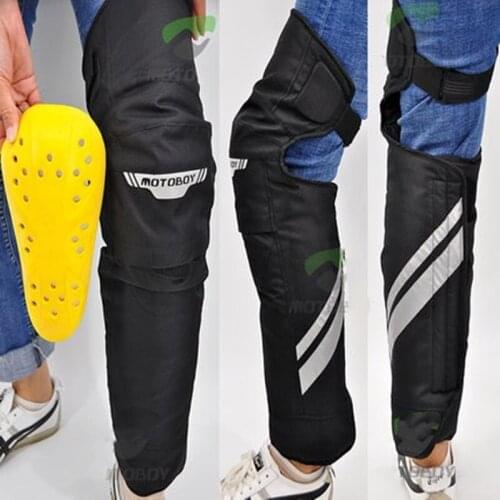 Winter keep warm Brand MOTOBOY Rider Kneepad Knee Pads Protective Guard Outdoor Sport Moto Riding Offroad Reflective Kneepad