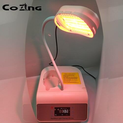 2 Colors Facial LED Photon PDT Light Therapy Rejuvenation Beauty Skin
