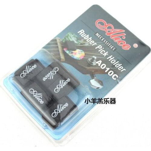 400pcs Alice A010C Rubber Guitar Picks Strings Holder Clamp