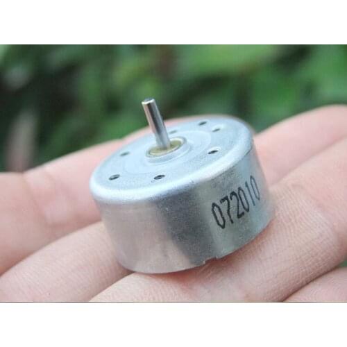 5 pcs 1-12V 1500 r / min, without line Taiwan 300 motor, solar motor, toy model DIY, small fan 3-6 mute