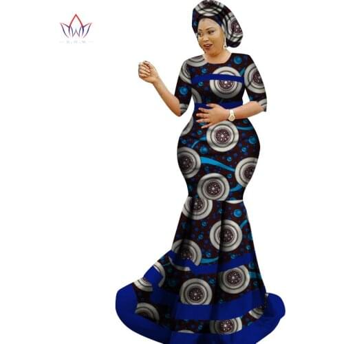 2018 Dress Dresses for Women Sleeveless Off the Shoulder Floor-Length Maxi Dresses Ankara Fashions Women Clothes BRW WY2703