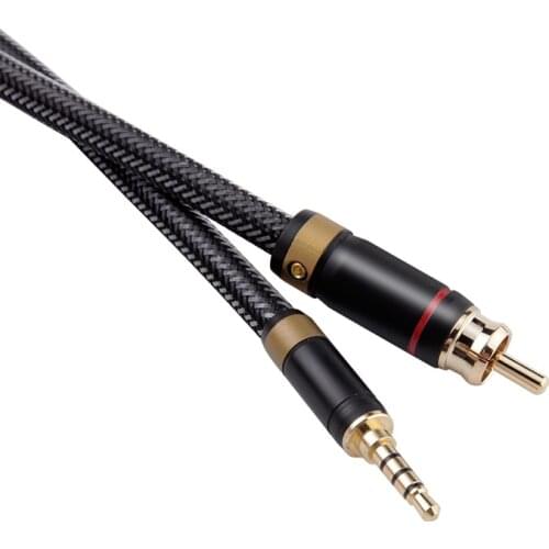3.5mm to RCA Monster Digital Coaxial Audio Cable for MOJO Fiio X7 X3K X5K Second Generation M11 M15 TCL Toshiba TV Haibei 75ohm