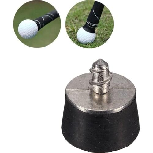 Hot Sale mini Rubber Golf Ball Pick Up Putter Grip Retriever Tool Suction Cup Pickup Screw golf training aids
