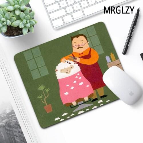 MRGLZY Personality Funny Multiple Sizes Anime Small Mouse Pad Placemat Gamer Laptop Gaming Accessories Student MousePad for Csgo