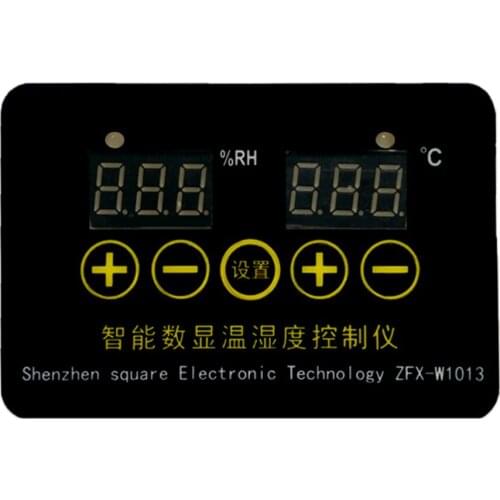 Intelligent Thermostat Switch Humidity Temperature Controller DC 12V Digital -20 ~ 80