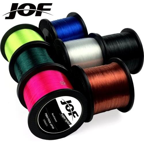 YEMIHT 1000M 500M Nylon Fishing Line Japanese Durable Monofilament Rock Sea Fishing Line Thread Bulk Spool All Size 0.8 To 8.0