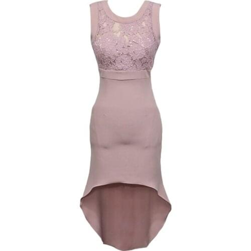 Fashion women comfortable elegant fresh formal dress new arrival temperament party backless sexy vintage slim asymmetrical dress