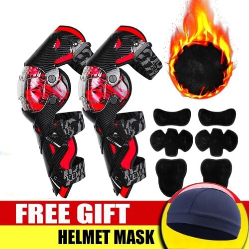 Mens Motorcycle KneePads Motocross Protective Gear Snowboard Knee Guard Mtb Hockey Knee Protection Equipment