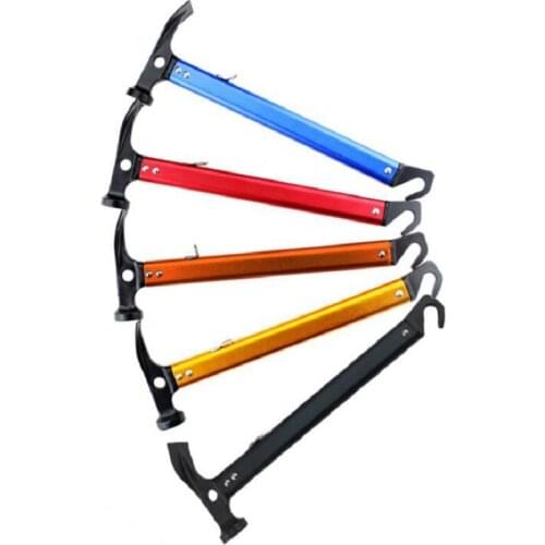 Outdoor Tent Peg Accessories Climbing Tool Multi-function Camping Hammer Aluminum Steel Axe Ultra Light Tent Nail Puller Shovel