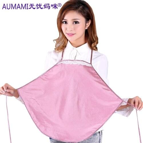Silver radiation-resistant bellyached radiation-resistant maternity clothing silver fiber Chinese-style chest covering