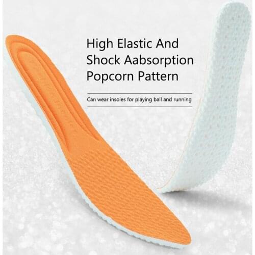 Insoles Mesh Memory Foam Shoes Pad Silicone Light Weight Insole Elasticity Soft Heel Pad Women Men Sport Insoles for Shoes