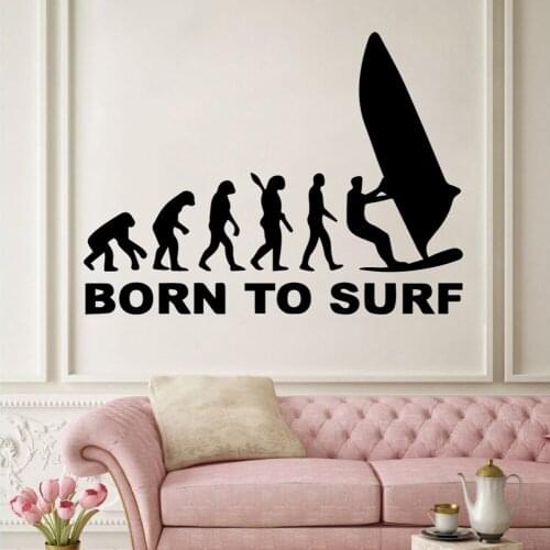 Surf Wall Sticker Pvc Wall Stickers Wall Art Wall Decal Stickers For Living Room Vinyl Removable FM-121
