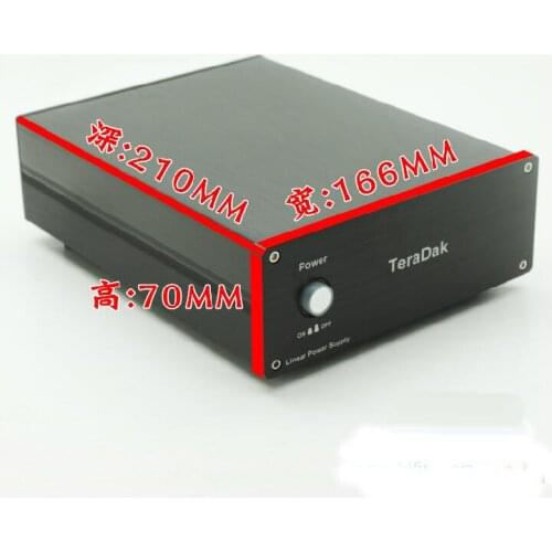 Teradak HiFi12V4A fever power supply linear power supply 70W hard disk box linear power supply