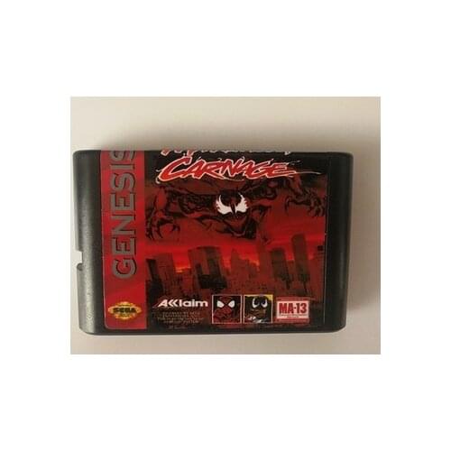Venom Maximum For Sega Mega drive 16 bit MD Games Card For Sega Mega Drive For Genesis