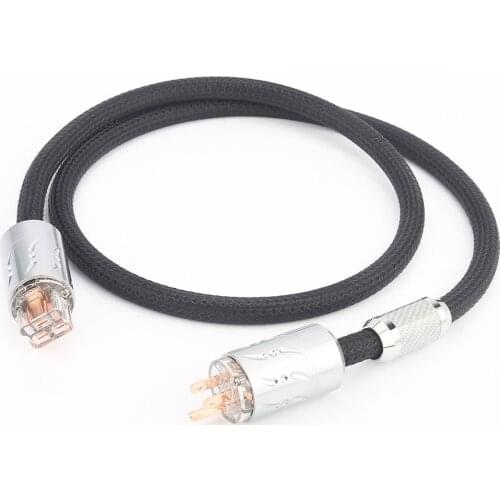 Viborg VP1501 US Audiophile Power Cord Cable C19 Power Cable Pure copper 20A Amp IEC 100% Pure Copper