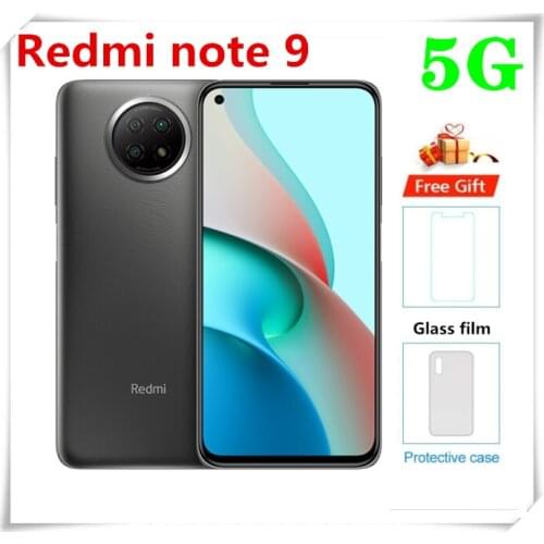 Xiaomi Redmi Note 9 5G Smartphone 8GB 256GB Dimensity 800U Octa-core android 10 5000mAh 48MP 6.53" DotDisplay Mobile phone