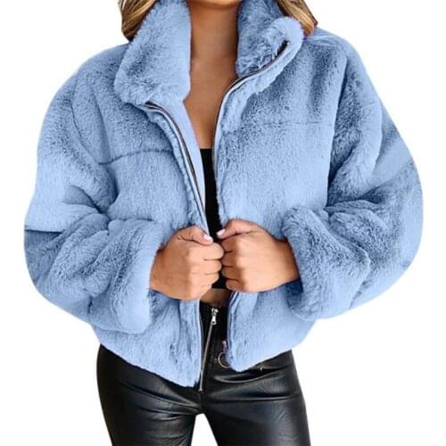 Womens Jacket Fashion Woman Coat Zip Pocket Woman casual jacket Warm Fleece Jacket Basic Coat Super popular Jacket Outwear