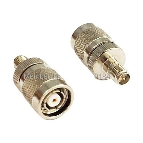 1pc RP-TNC Male Plug Switch RP-SMA Female Jack RF Coax Modem Convertor Straight Nickelplated NEW wholesale