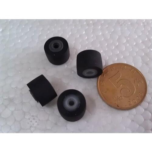 4pcs 10.5mmx8x2 car retractor press belt pulley deck audio pressure recorder press cassette deck roller tape Card Seat player