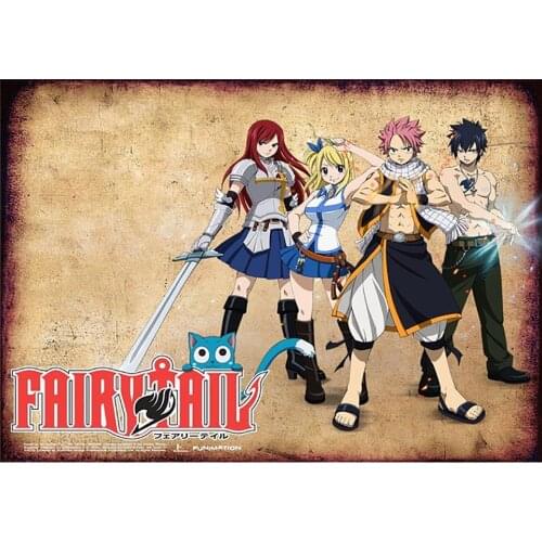 Diamond Painting 5d Diy Wall Decor Fairy Tail Anime Picture Handmade Cross Stitch Home Decal Full Square Drill Embroidery Gifts