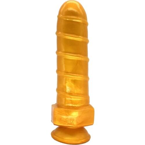 NNSX Threaded anal plug with suction cup base 18sex toys prostate massager anus dilator stimulator erotic adult good for gay men