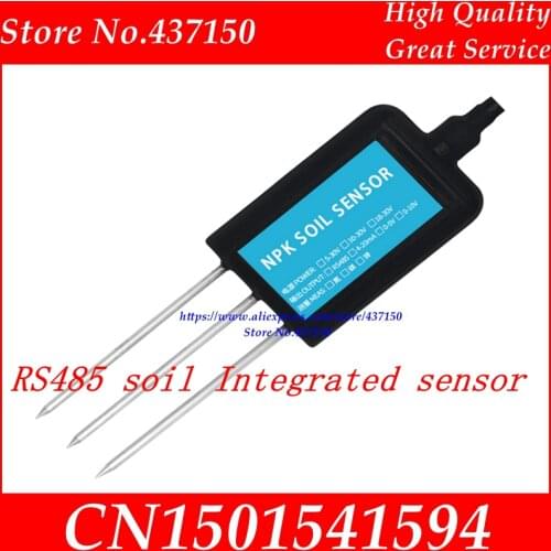Soil Temperature and Humidity Sensor Transmitter Agriculture Moisture Conductivity sensor EC PH sensor Soil NPK Sensor kalium