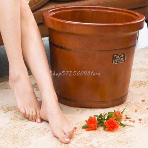 Oak Red Foot Bath Cask Foot Bath Cask Foot Wash Cask Small Cask Solid Wood Foot Therapy Cask Household