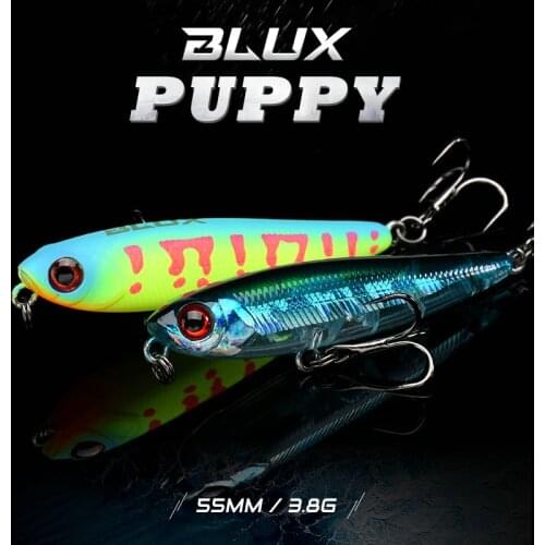 BLUX Floating Pencil WTD 55mm 3.8g Topwater Fishing Lure Freshwater Walk The Dog Artificial Hard Plastic Bait Trout Bass Tackle