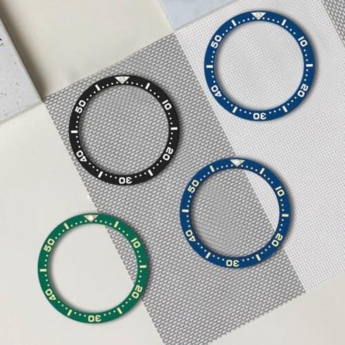 Ceramic Bezel Insert For 38mm Mens Watch Noctilucent Watches Replace Accessories Watch Face Watch Bezel Inserts Different Models