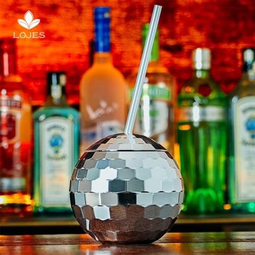 580ml Creative DISCO Ball Cup Flash Effect Cocktail Party Party/Nightclub Personality Glass Plastic Cup